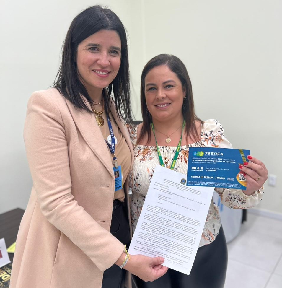 Coordenadora do curso de Agronomia, a Eng. Agr. Stefania Mendes Maciel recebeu convite para a Soea 